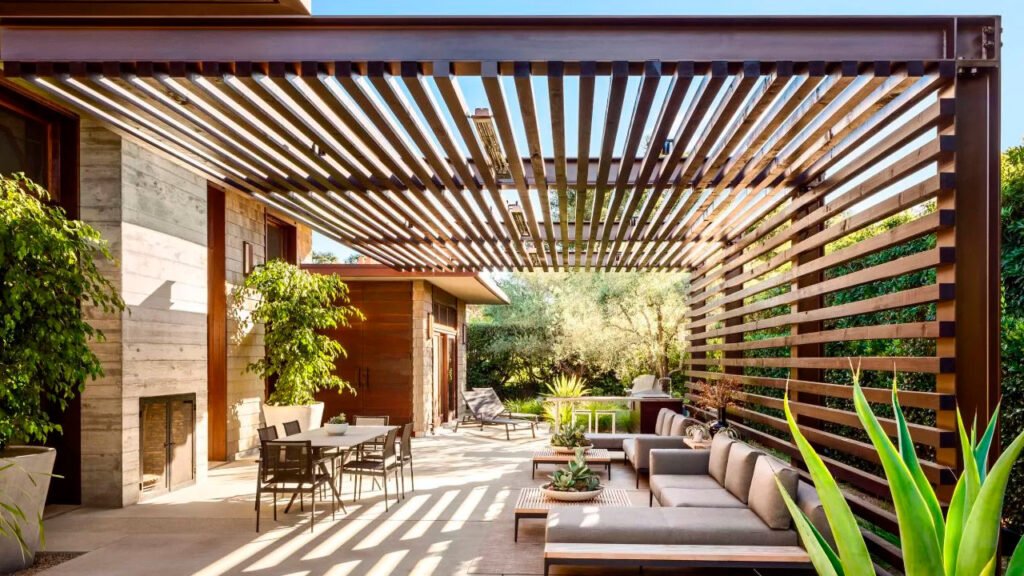 Guía completa de pérgolas: Diseño, decoración y usos para tu espacio al aire libre 16 pérgolas